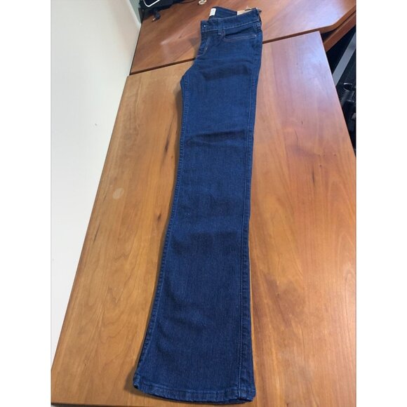 Hollister 3R 26 x 33 Boot Cut Embroidered Pocket Blue Jeans - Picture 3 of 4